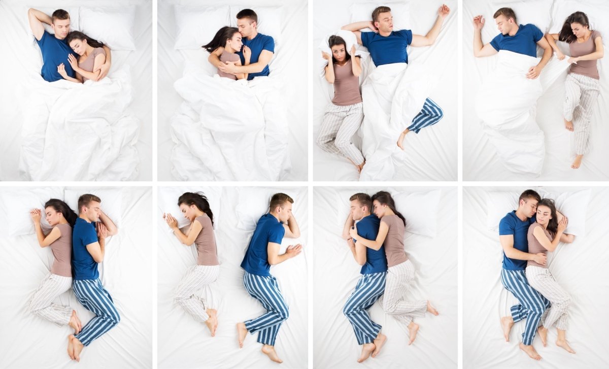 19 Common Sleeping Positions for Couples and What They Mean