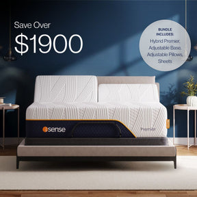 The Split Head Queen Hybrid Premier Bundle