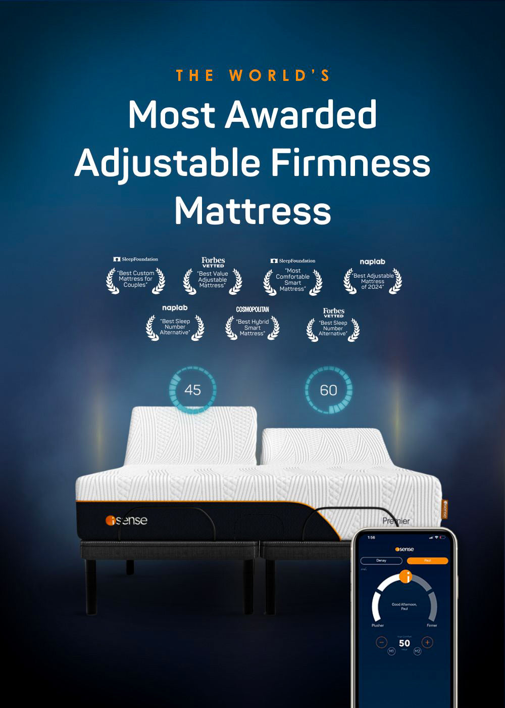 Adjustable firmness beds outlet