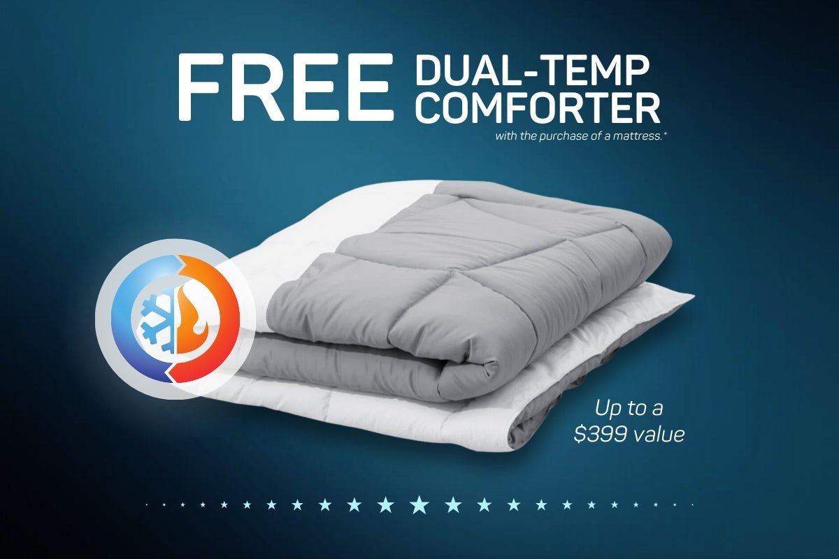 FREE Dual-Temp Comforter - isense