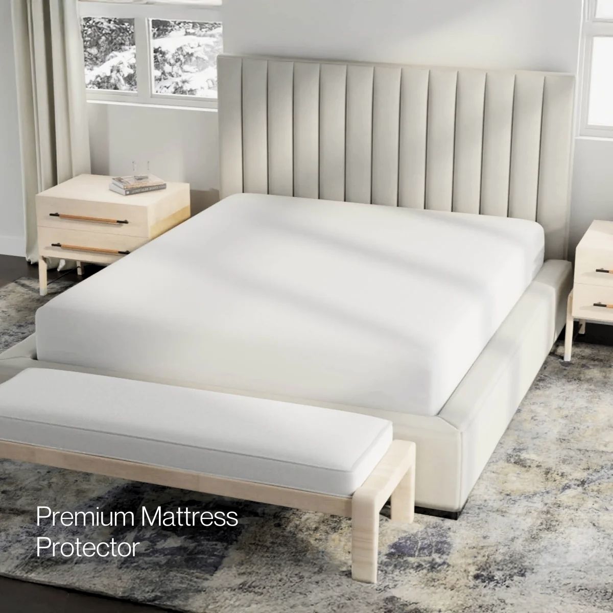 The Split Head Queen Hybrid Premier Bundle